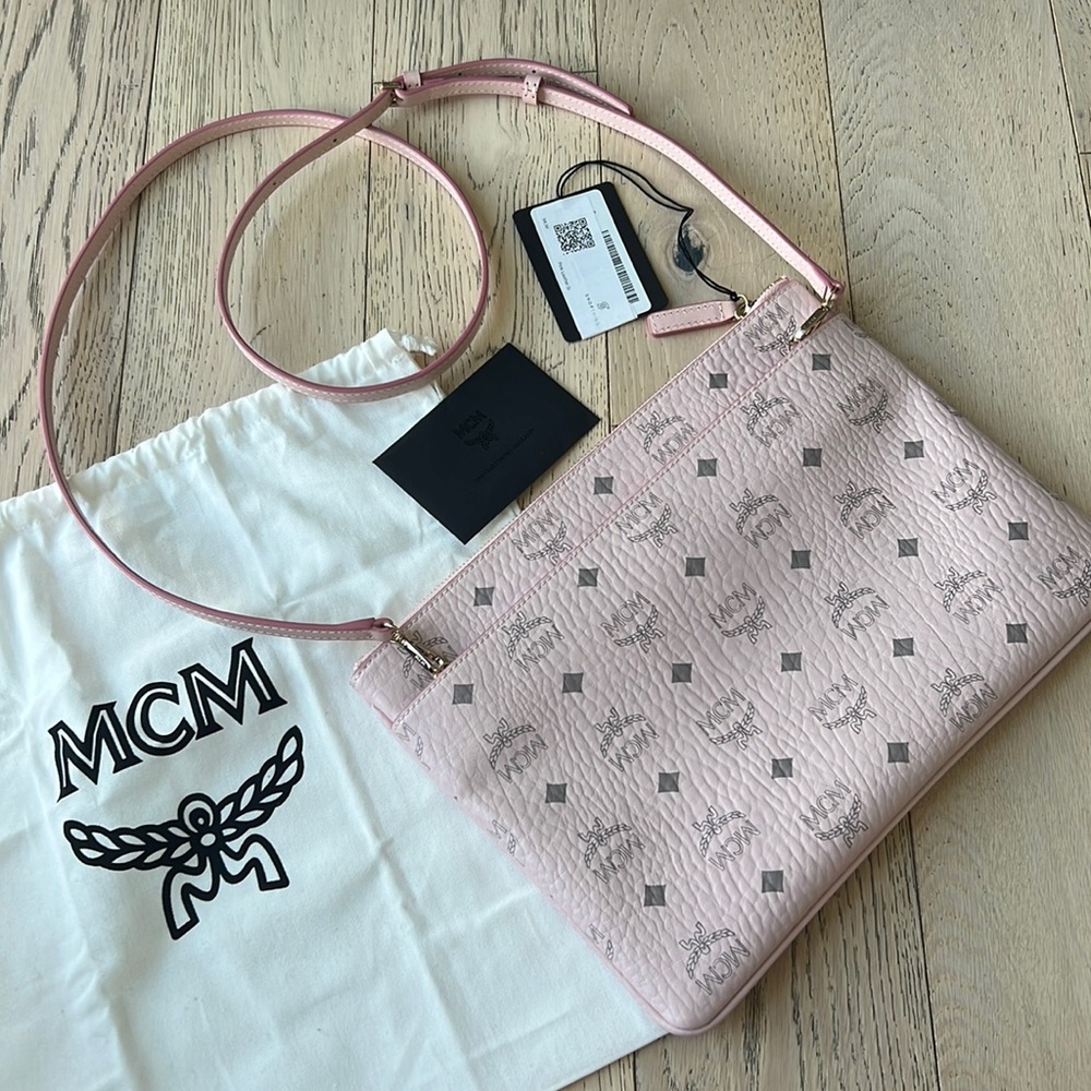 MCM blush purse